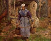 卡米耶 毕沙罗 : Mother Presle, Montfoucault